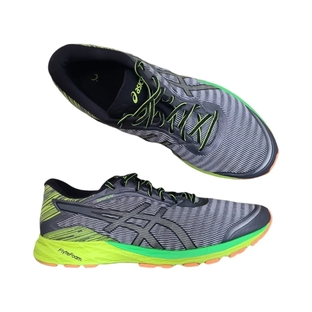 Asics Dynaflyte T6F3Y Gray Silver Multicolor Running Shoes Sneakers Size… - Picture 4 of 16
